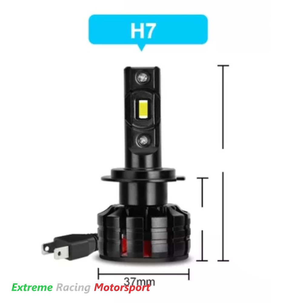 Xtreme Racing Lampadine LED ERM V1 Black Edition H7 coppia 6000K CANBUS