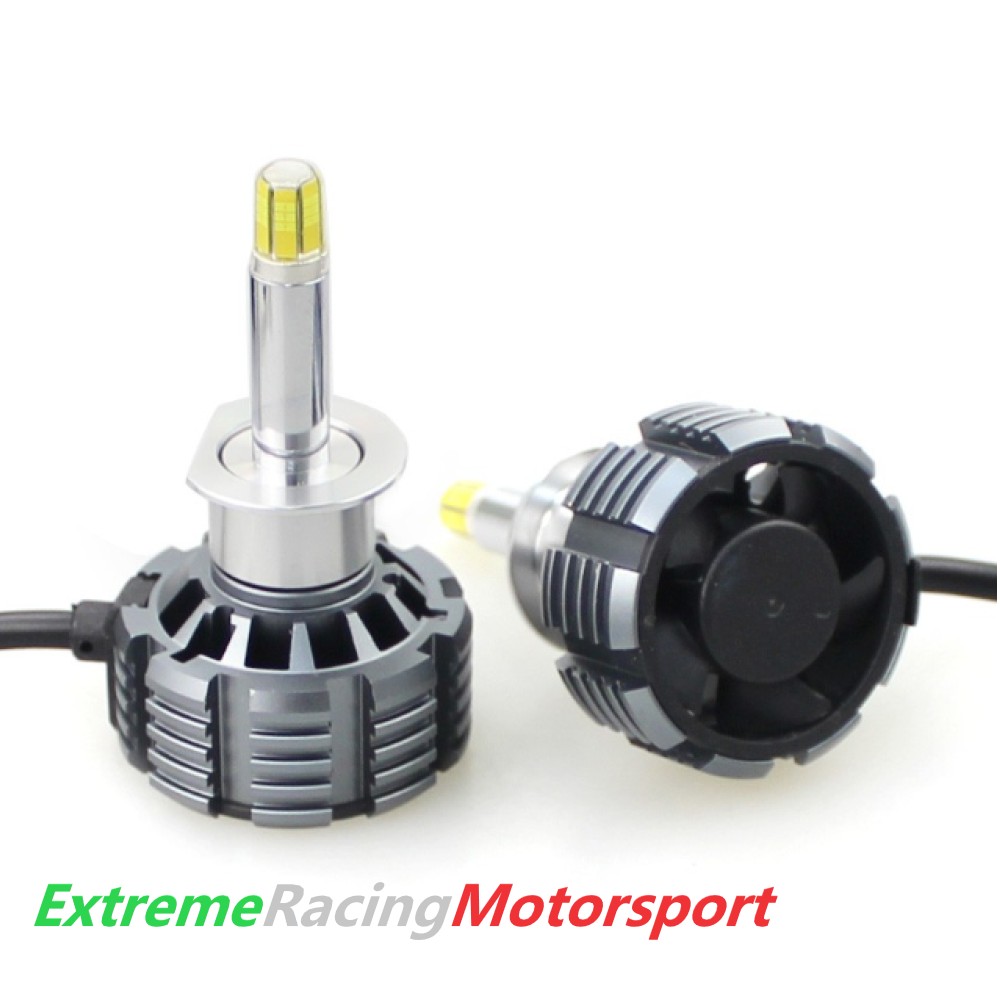 Xtreme Racing Lampadine LED ERM Small 360° 20 KLM H1 coppia 20000 lumen fari lenticolari