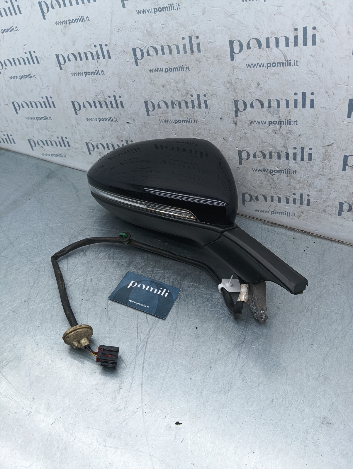 Pomili Cristalli specchietto retrovisore destro Volkswagen Golf VII 6 PIN usato