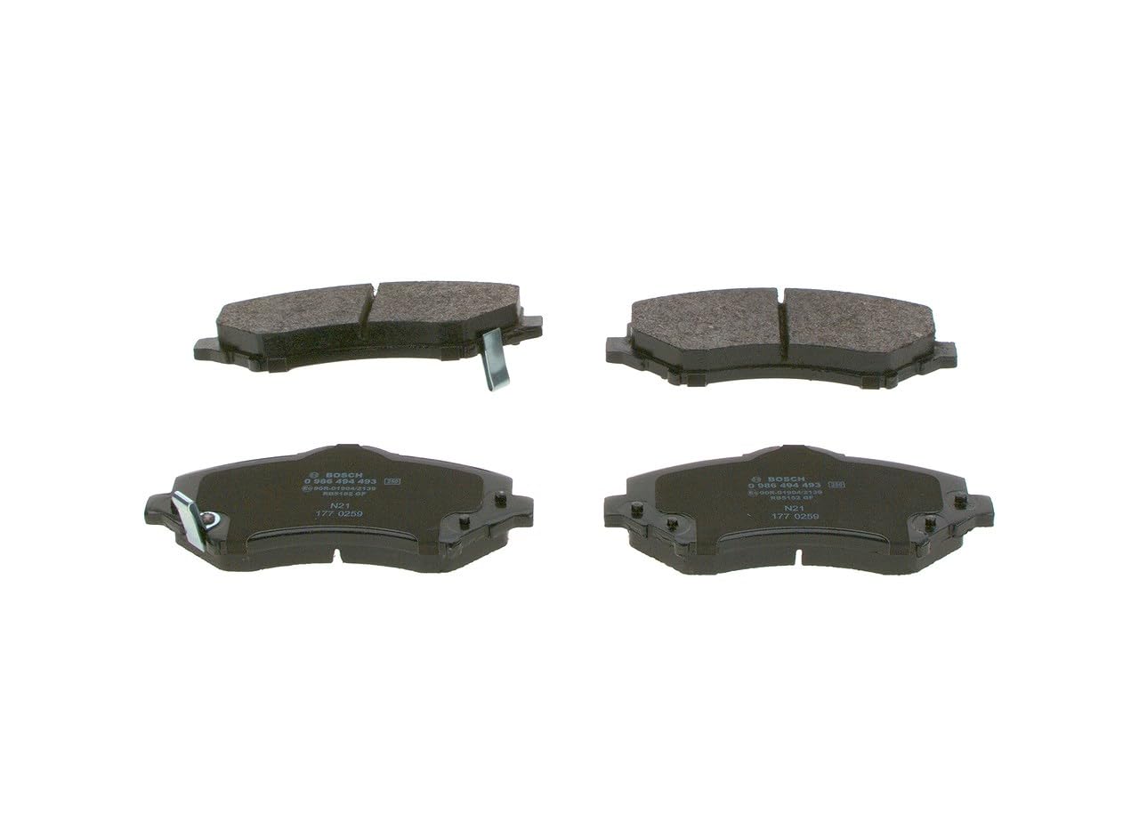 Bosch HCP Sistema frenante BP1414 pastiglie freno anteriori rame