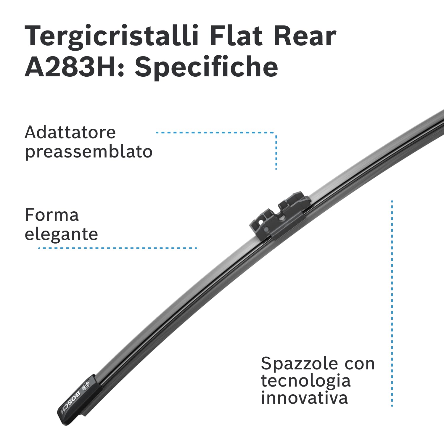 Bosch HCP Spazzole tergicristallo 3397016466 Aerotwin A283H posteriore 280 mm