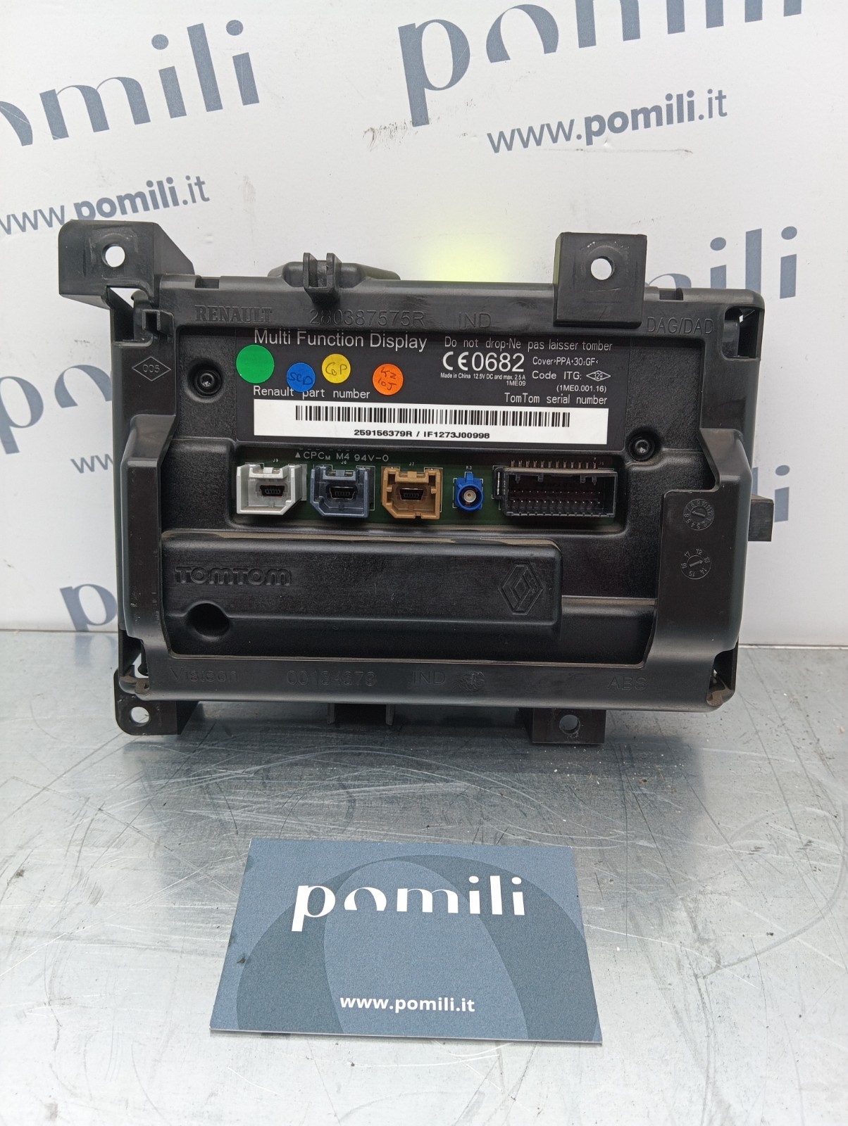 Pomili Elettronica/batteria ibride Renault Captur I display multifunzione 259156379R
