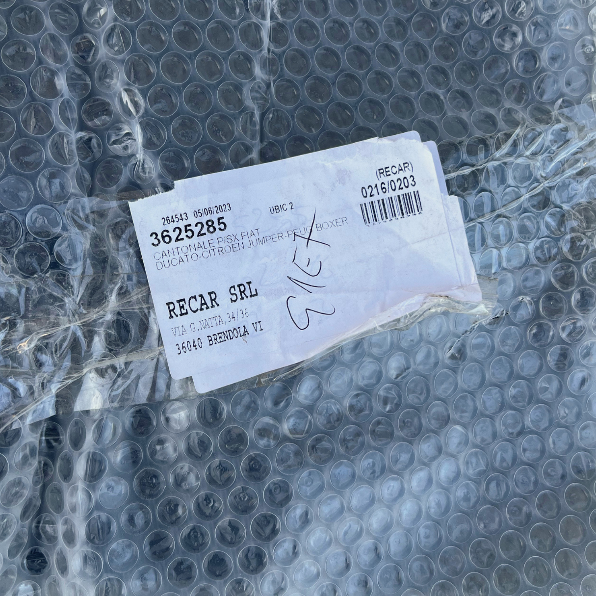 Sara Autoricambi Carrozzeria 1302670604 angolo paraurti posteriore sinistro Fiat Ducato