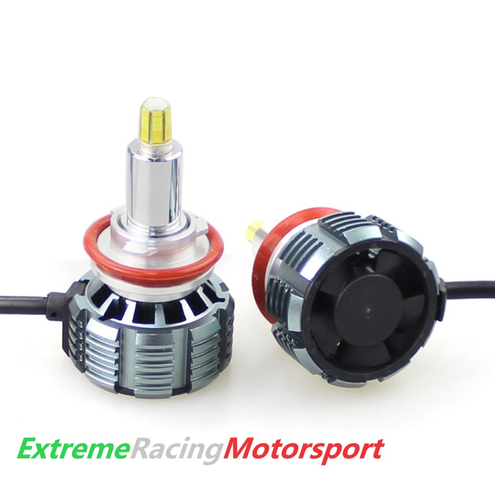 Xtreme Racing Lampadine LED Lampade Led ERM Small 360° 20 KLM H9 lampade lenticolari 20000 lumen