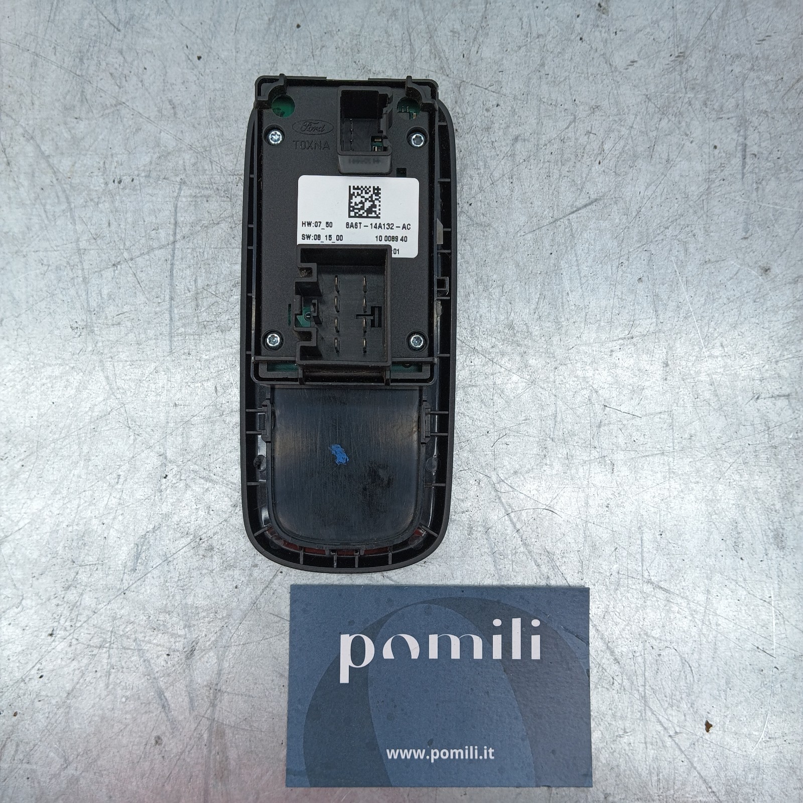 Pomili Rivestimenti interni Pulsantiera alzacristalli sinistra Ford Fiesta VI 6A6T-14A132-AC usata