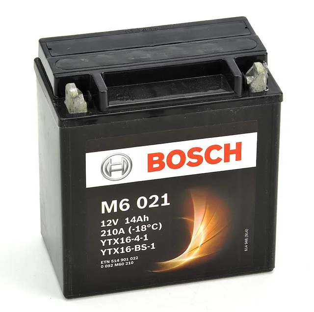 Bosch Batterie 0 092 M60 210 Batteria avviamento 12 V 14 Ah