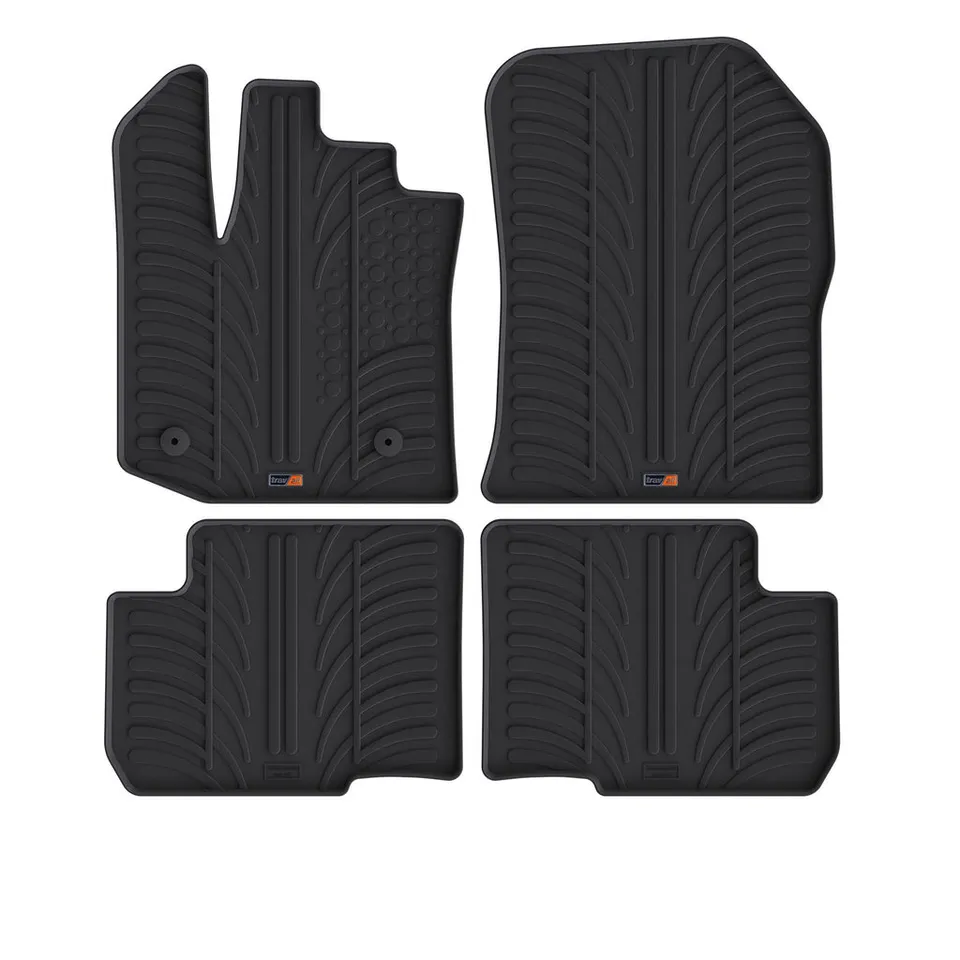 Travall Car Mats Dacia Lodgy (2012-) tappetini in gomma
