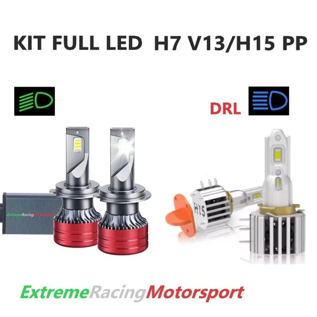 Xtreme Racing Kit Illuminazione LED H7 V13/H15 PRO LIGHT kit lampade 6000K
