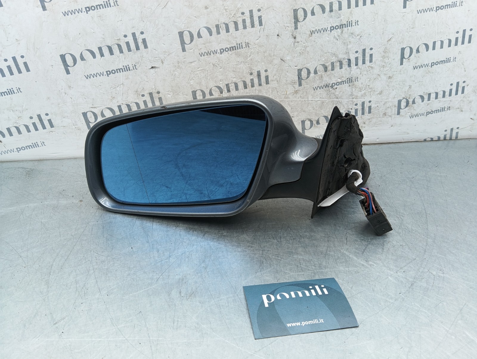 Pomili Cristalli Specchietto retrovisore sinistro 11 PIN Audi A3 8L/A4 B5 (1995-2003) 010594 usato