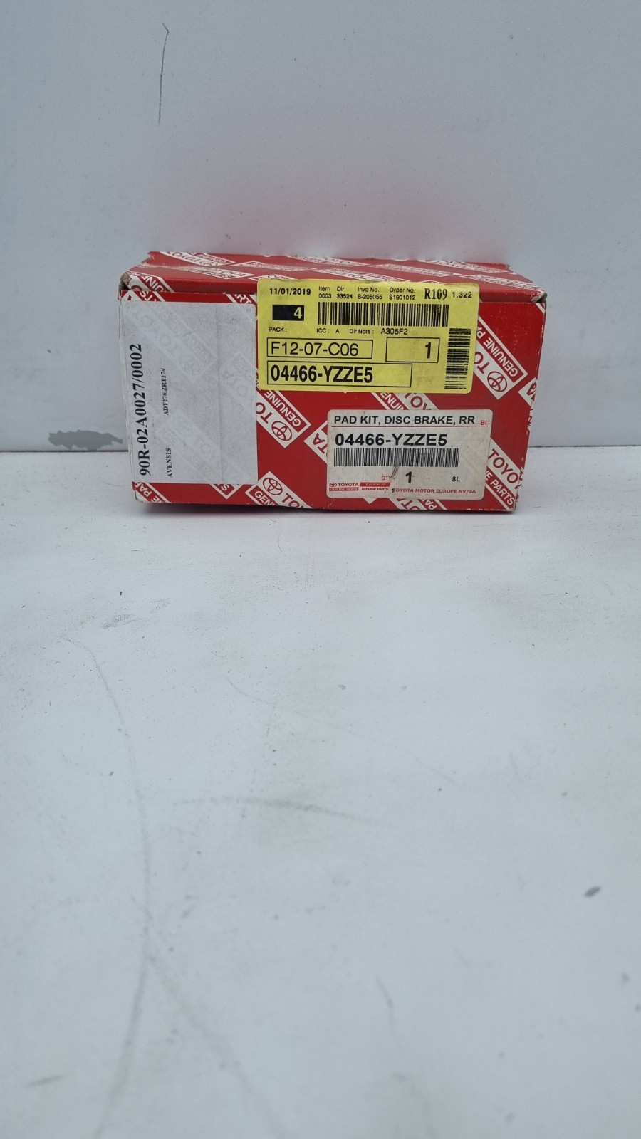 Pomili Freni e ricambi Toyota Avensis 04466-YZZE5 pastiglie freni