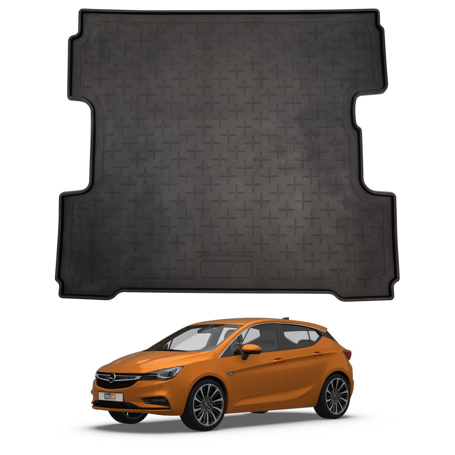 Travall Trunk Liners Vauxhall Astra (2015-2022) vasca baule in gomma
