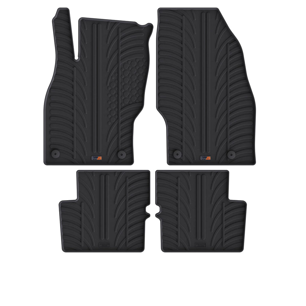 Travall Car Mats Vauxhall Corsa (2014-2019) tappetini auto in gomma