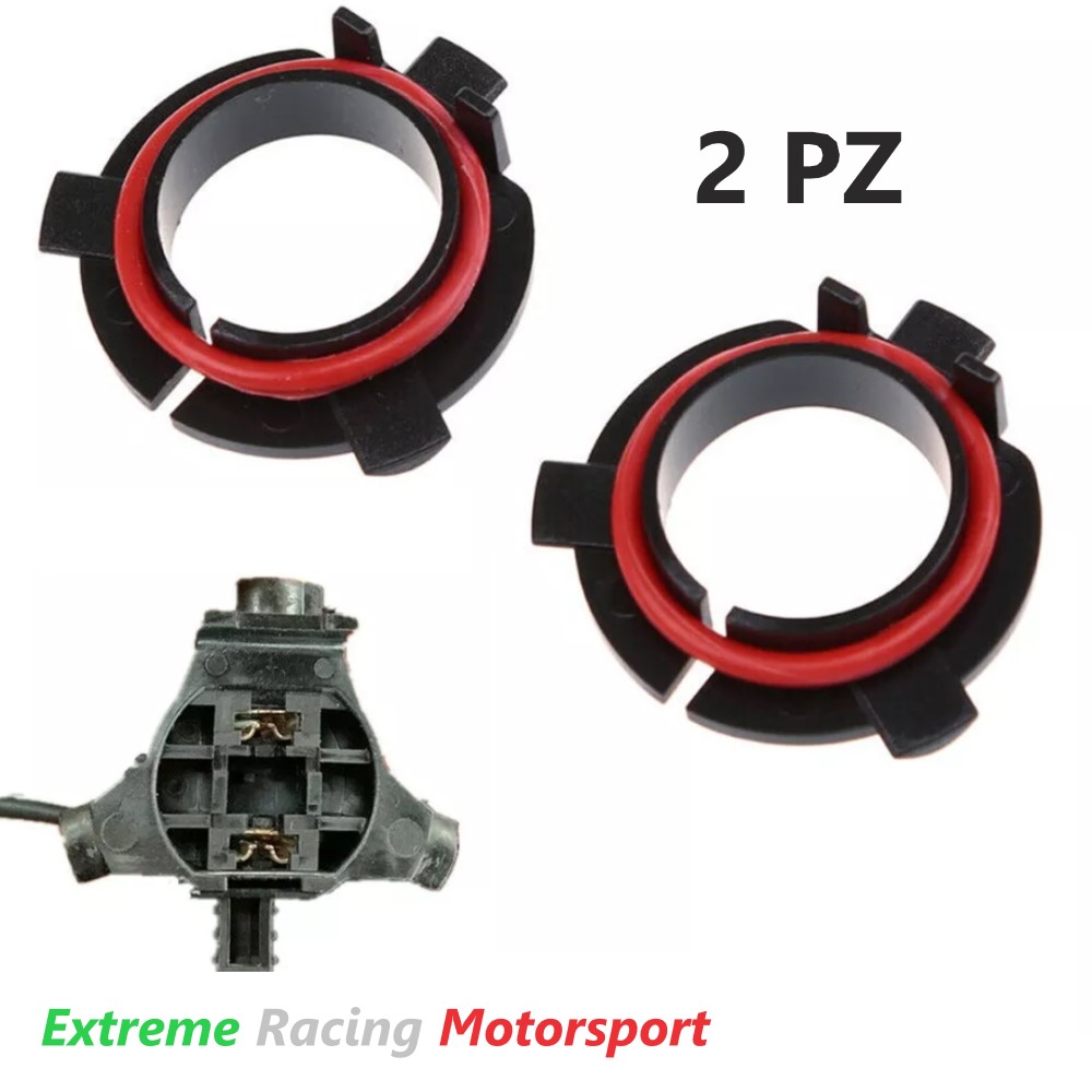 Xtreme Racing Accessori per Illuminazione LED Adattatori Portalampade a Led ERMK18 Nissan Qashqai 13-20 H7 coppia