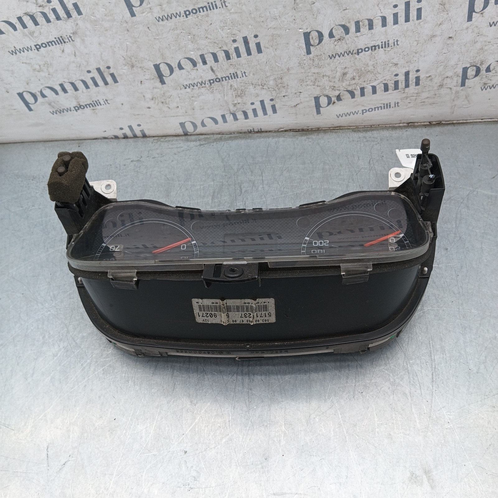Pomili Rivestimenti interni e parti interne Quadro strumenti Fiat Panda 169 usato