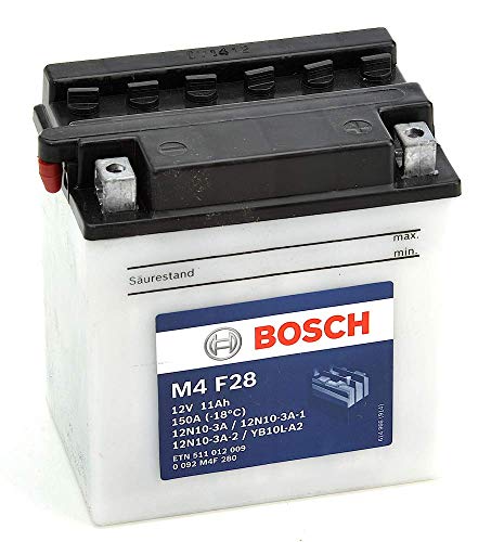 Bosch Componenti elettrici 0 092 M4F 280 batteria moto 10 Ah