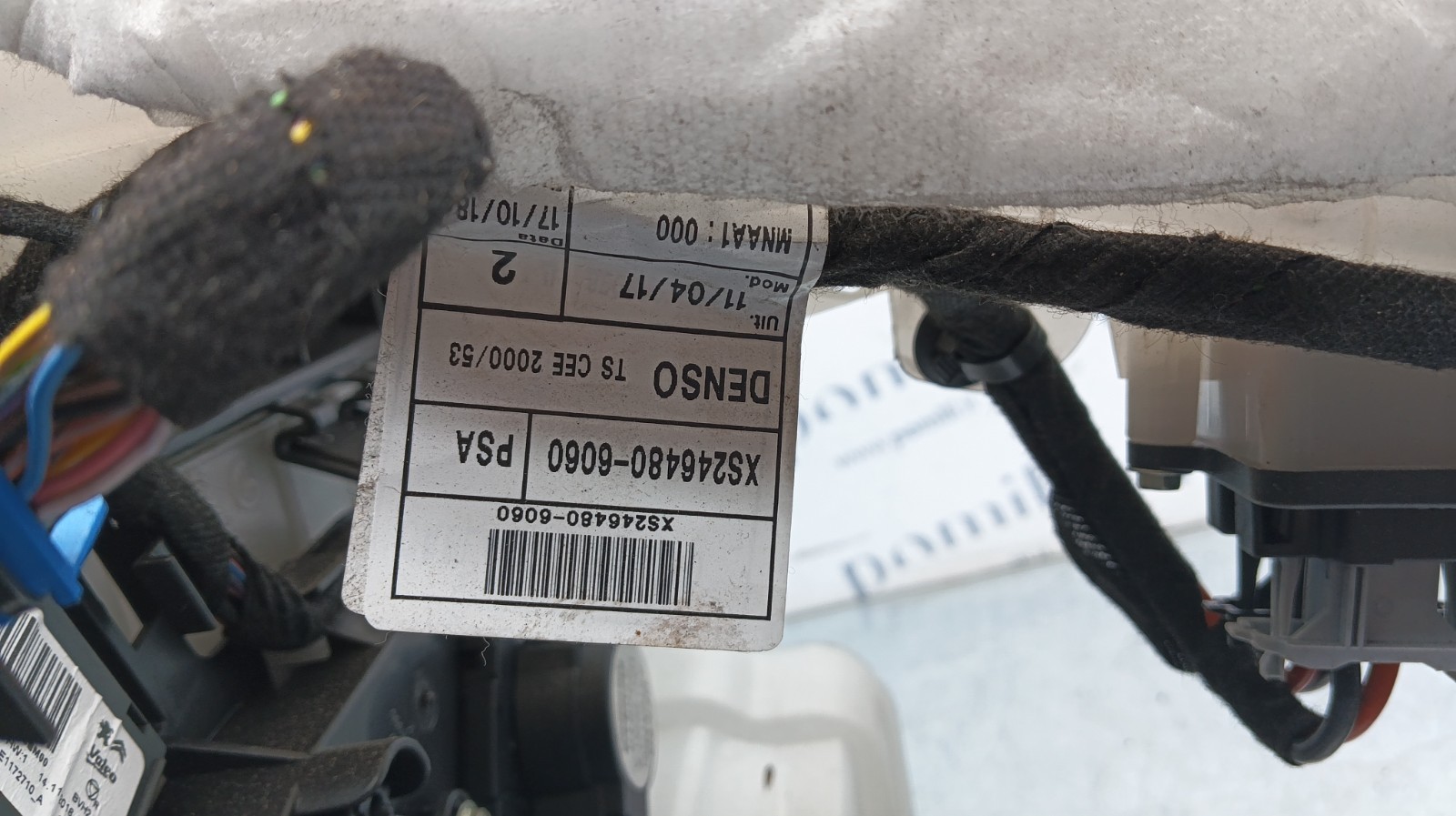 Pomili Motore e cambio con supporti 9675402780 convogliatore aria usato