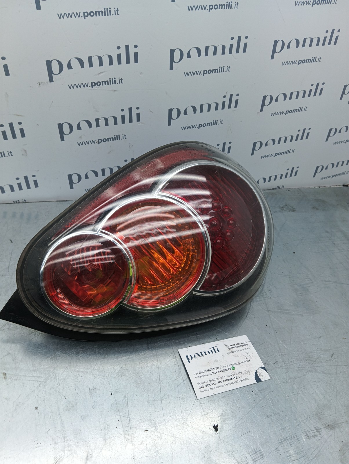 Pomili Fanaleria Fanale posteriore destro Toyota Aygo 81560-0H070 usato