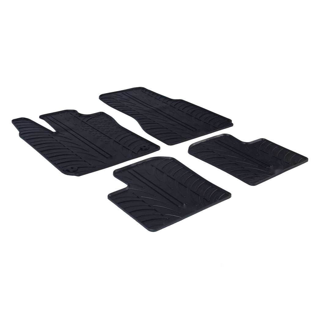 Travall Car Mats Renault Twingo tappetini in gomma 2014-2021