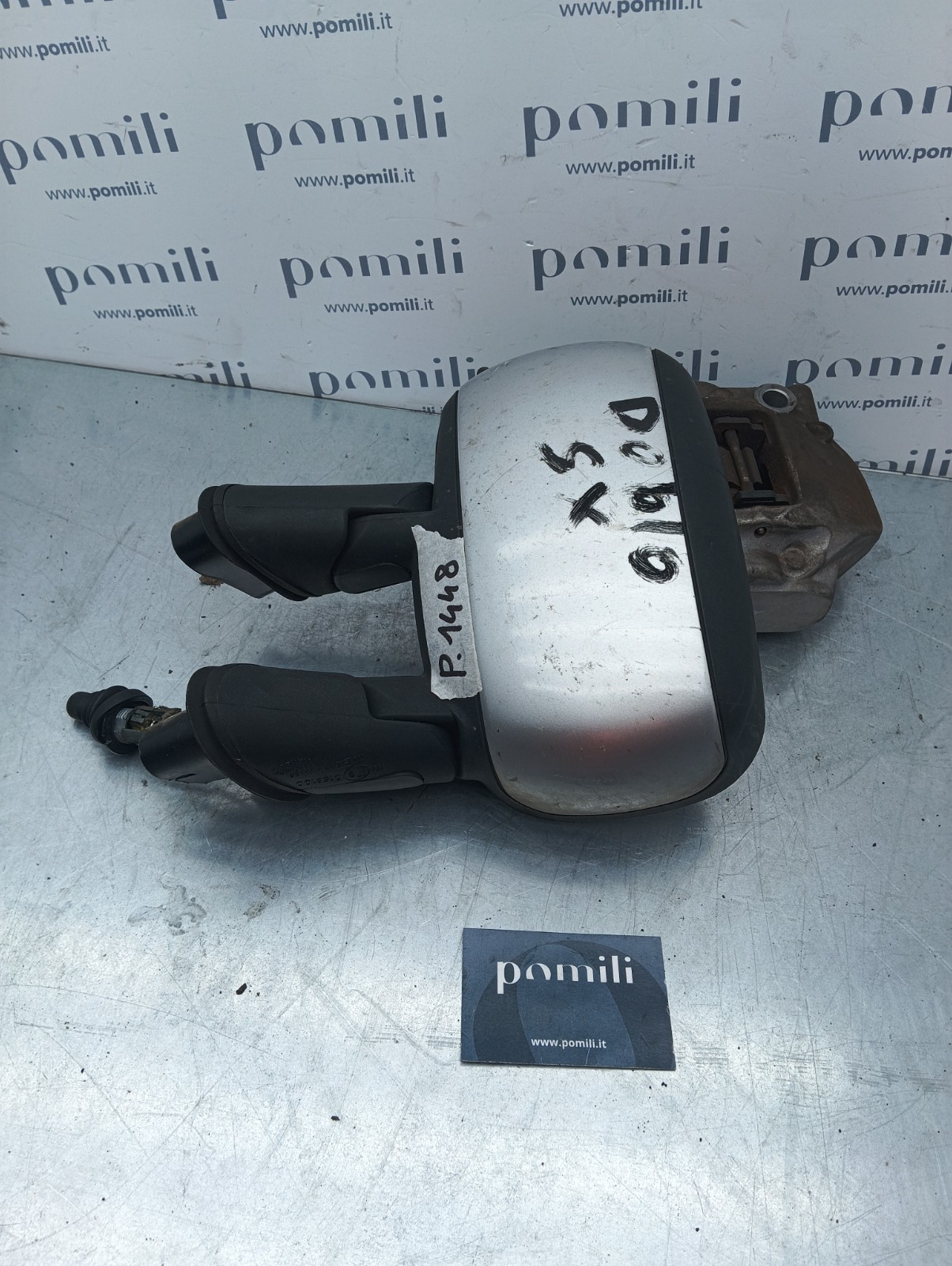 Pomili Cristalli Fiat Doblo specchio retrovisore manuale sinistro 0158100 usato