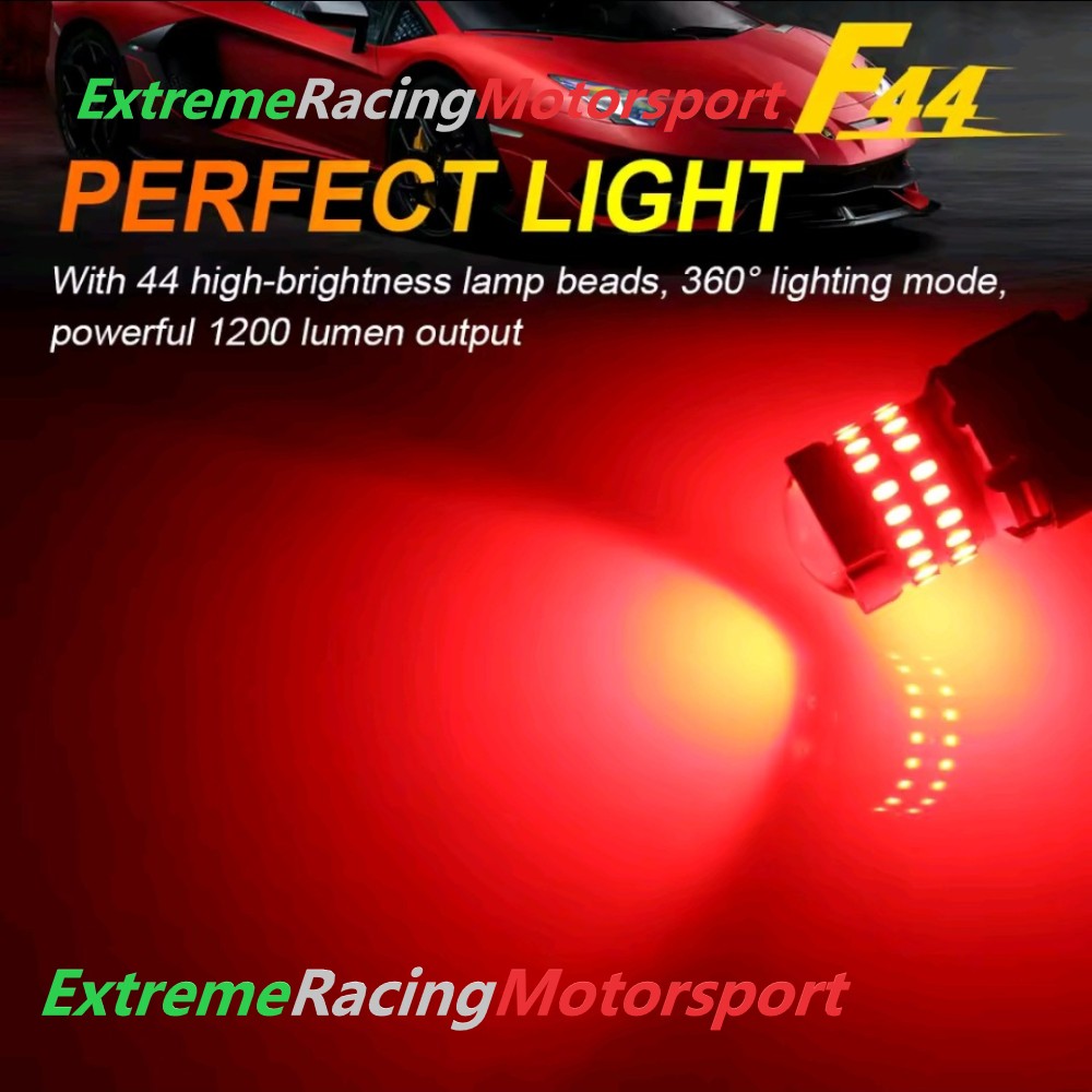 Xtreme Racing Lampadine LED F44 1156 BA15S P21W kit 4 pezzi rosse