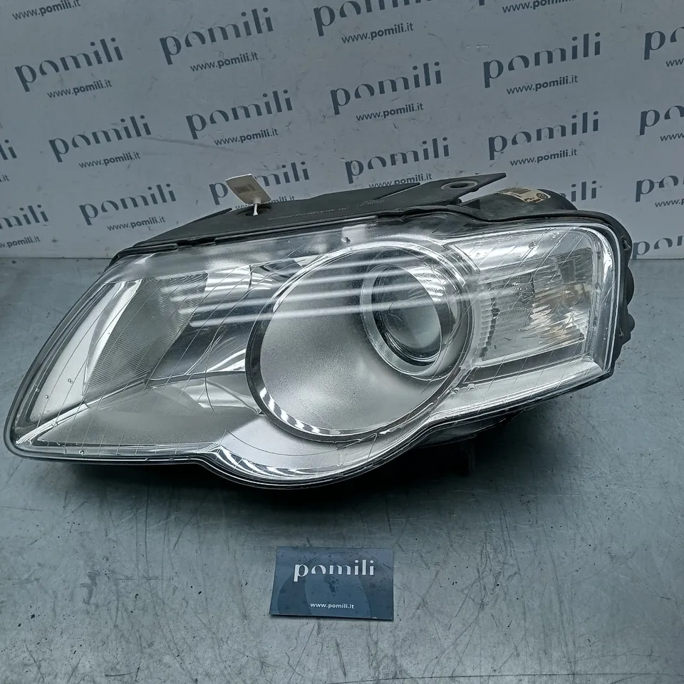 Pomili Fanaleria Volkswagen Passat B6 faro anteriore sinistro 2005-2010 OEM 89316391