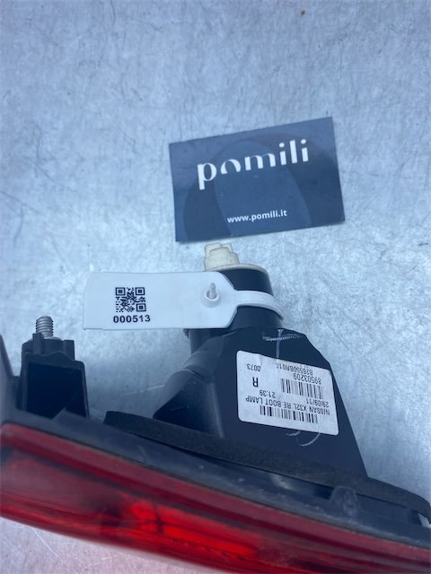 Pomili Fanaleria Nissan Qashqai (J10E/JJ10E) fanale posteriore interno destro