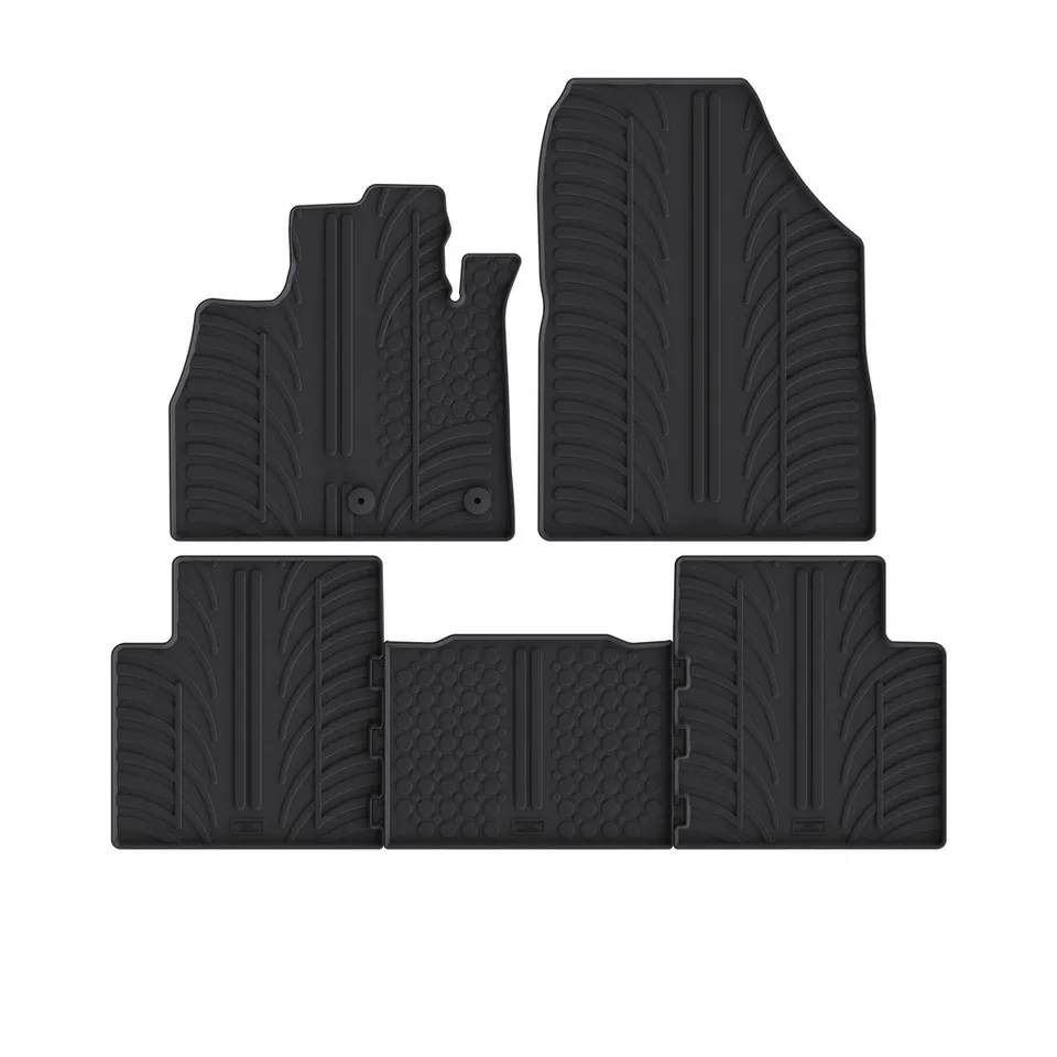 Travall Car Mats Renault Scenic (2016-2022) tappetini auto in gomma