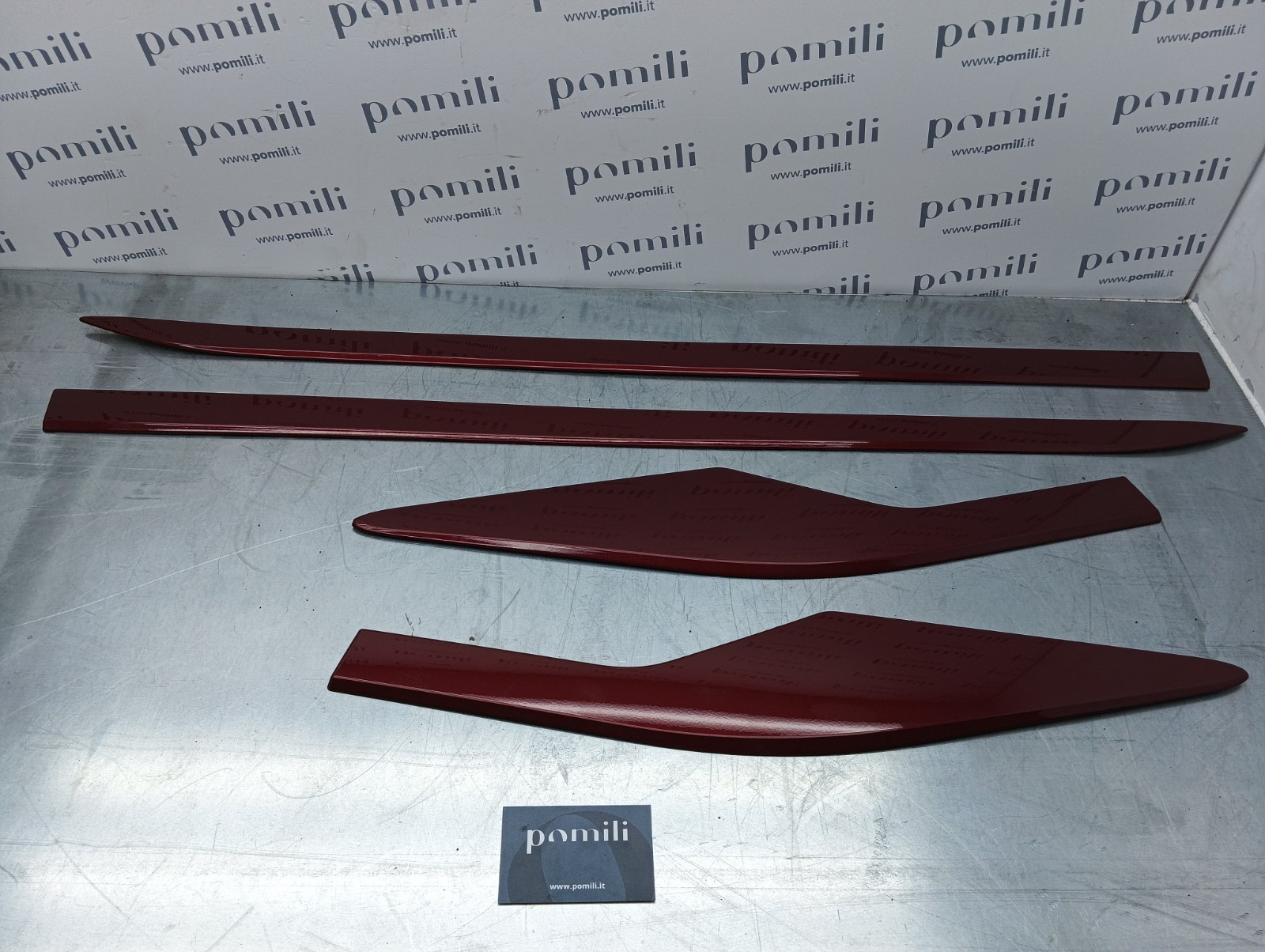 Pomili Lamierati esterni Kit modanature laterali completo Toyota C-HR PW156-10000-DH nuovo