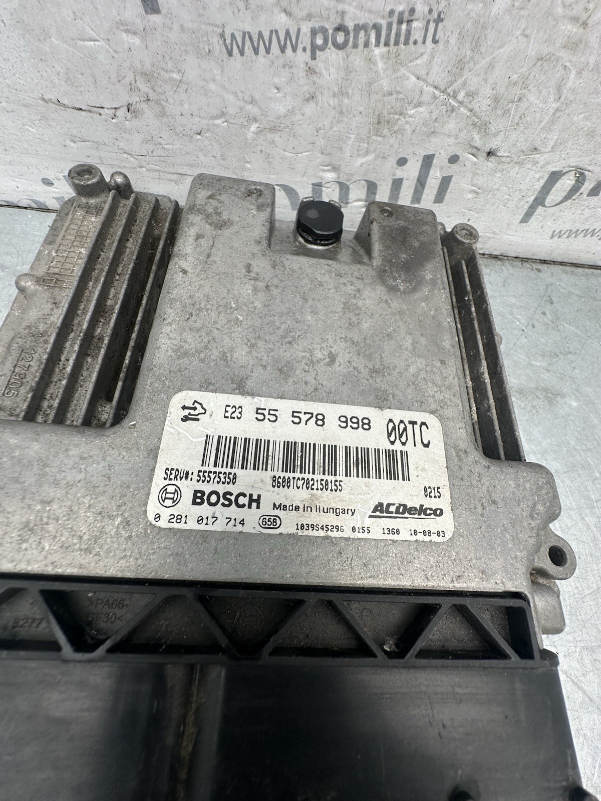 Pomili Motorini avviamento, alternatori, ECU e cavi Renault Mégane II Scénic II modulo UPC 8200306032C usato