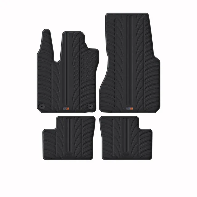 Travall Car Mats Smart ForFour (2014-2021) tappetini gomma sagomati