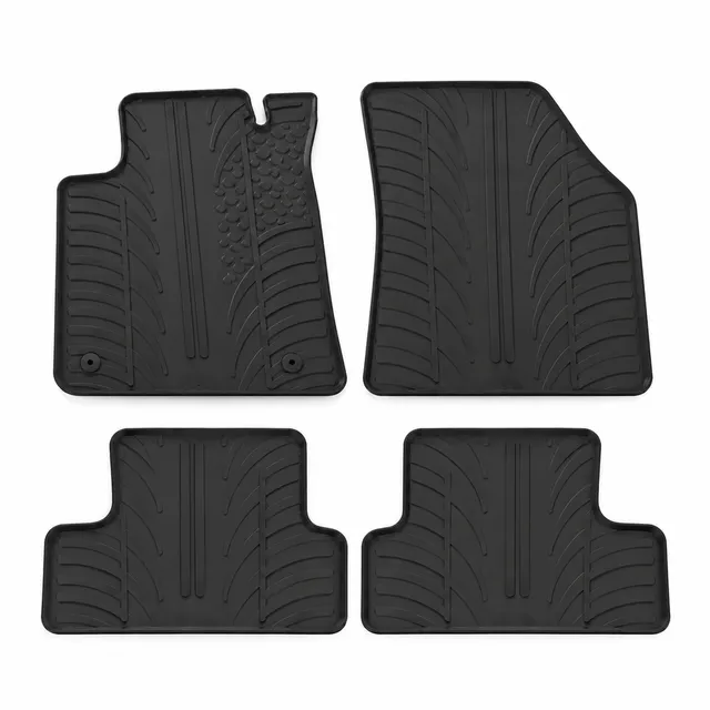 Travall Car Mats Renault Megane tappetino in gomma 2016-2022 su misura