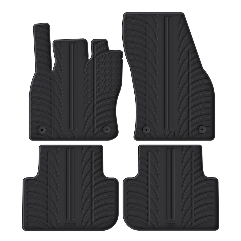 Travall Car Mats VW Tiguan tappetino in gomma 2016-2024