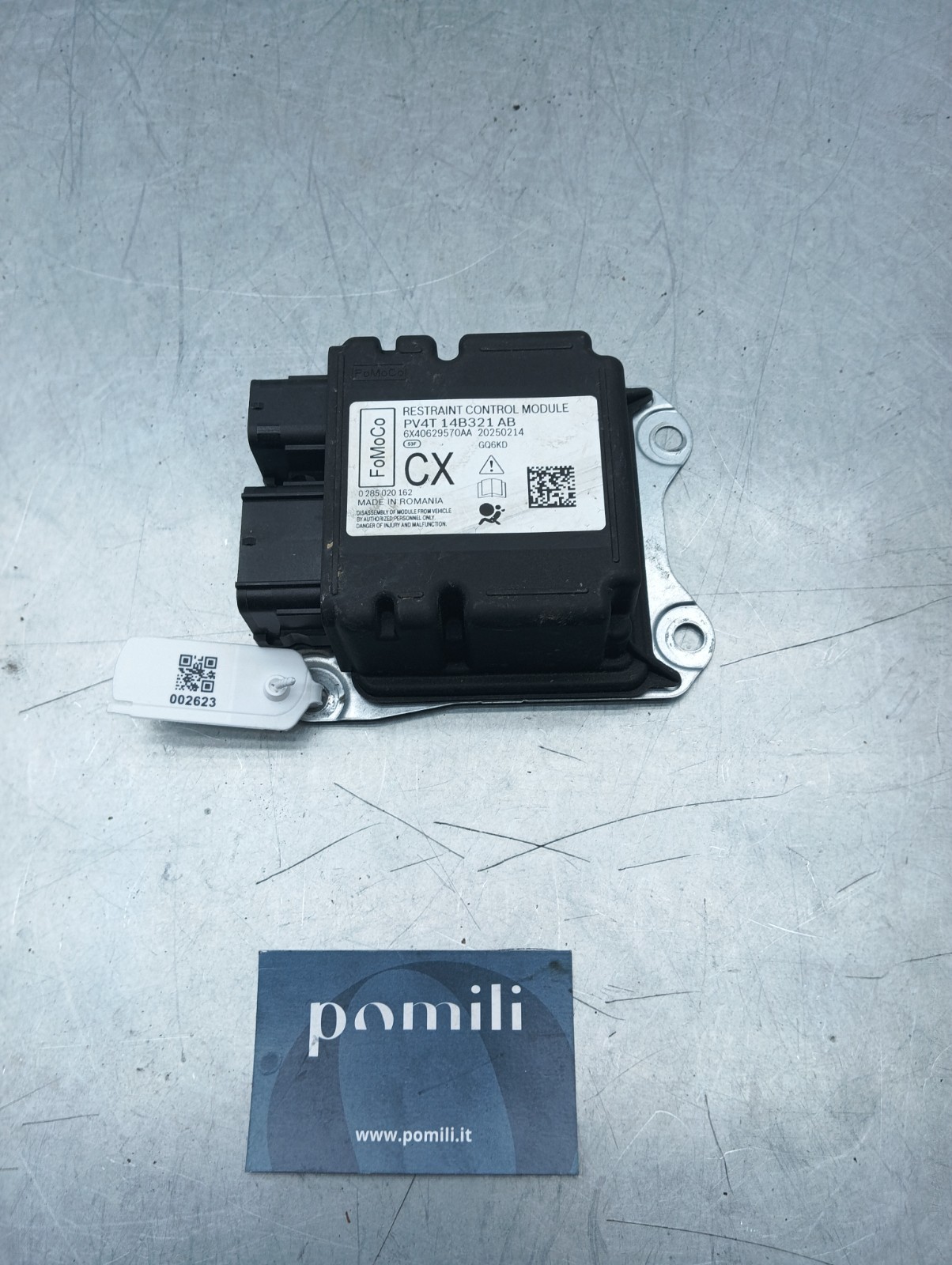 Pomili Dispositivi di sicurezza Modulo AirB@g / Centralina SRS Ford Puma/Focus 0285020162