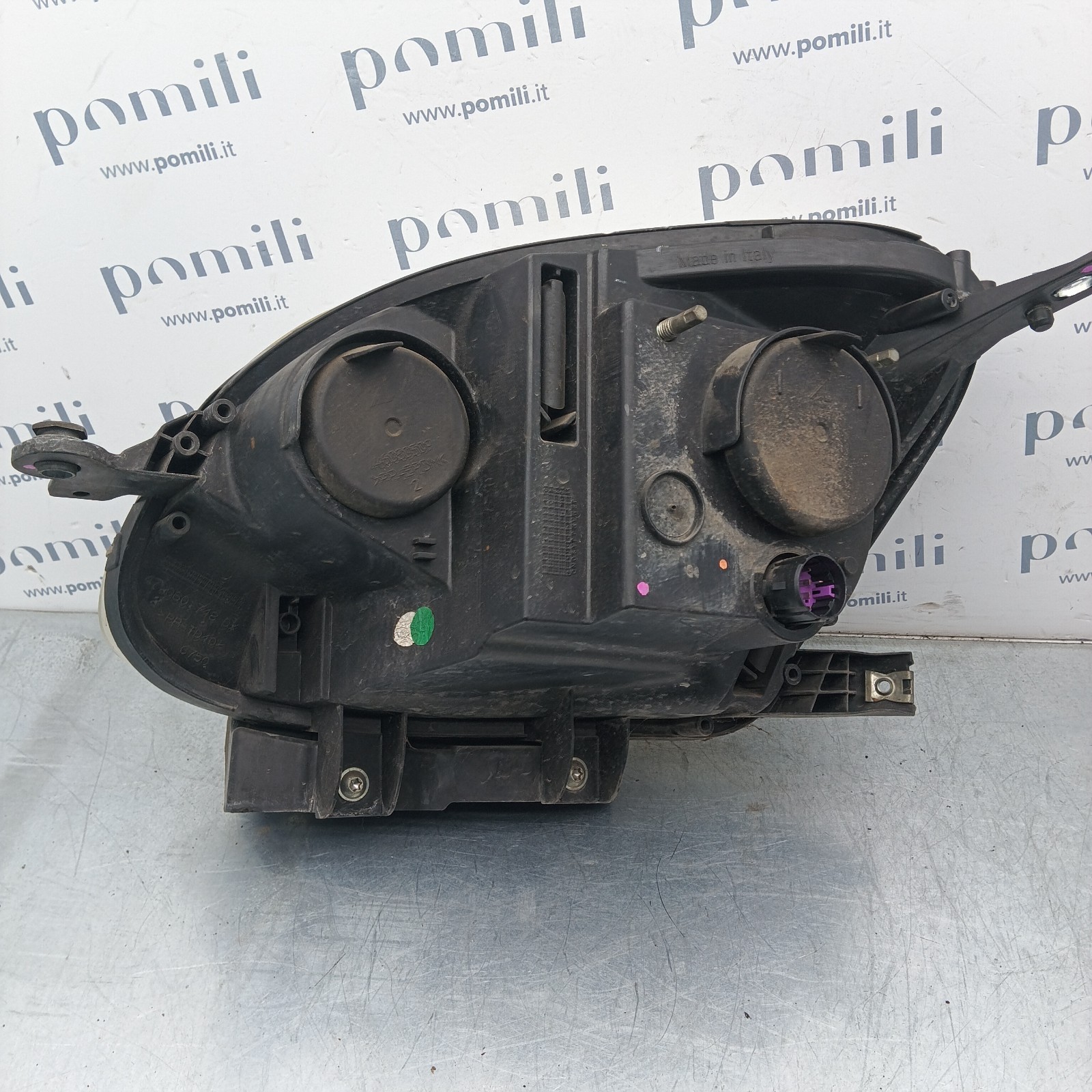 Pomili Fanaleria Fiat Panda 47060748 faro anteriore destro usato