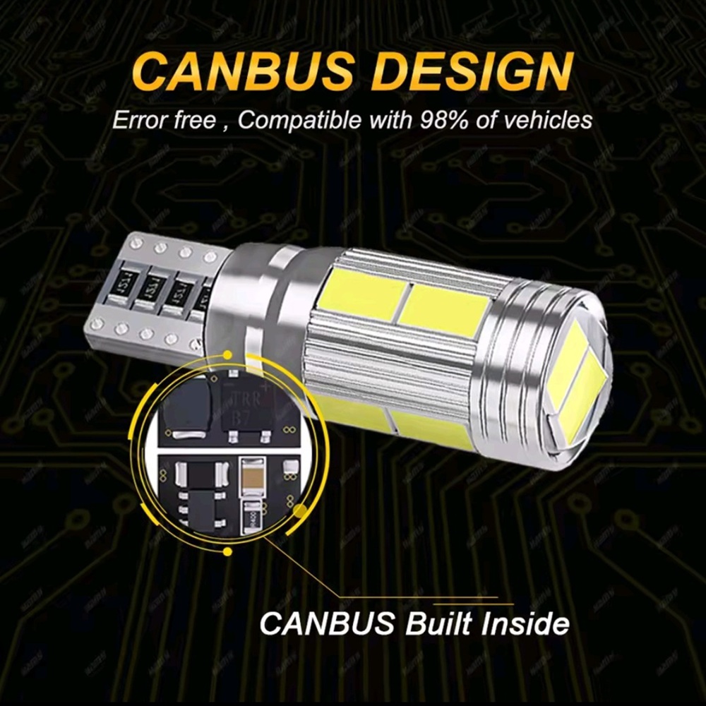 Xtreme Racing Lampadine LED T10 5630 W5W UltraWhite 12V coppia CANBUS