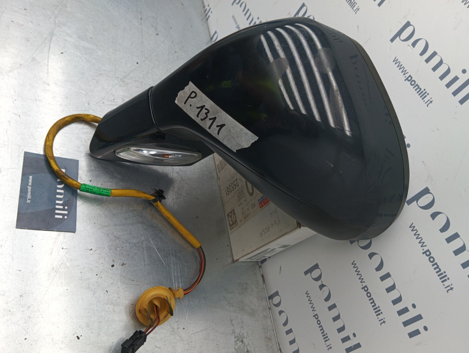 Pomili Cristalli Peugeot 308 specchietto retrovisore sinistro 6 pin