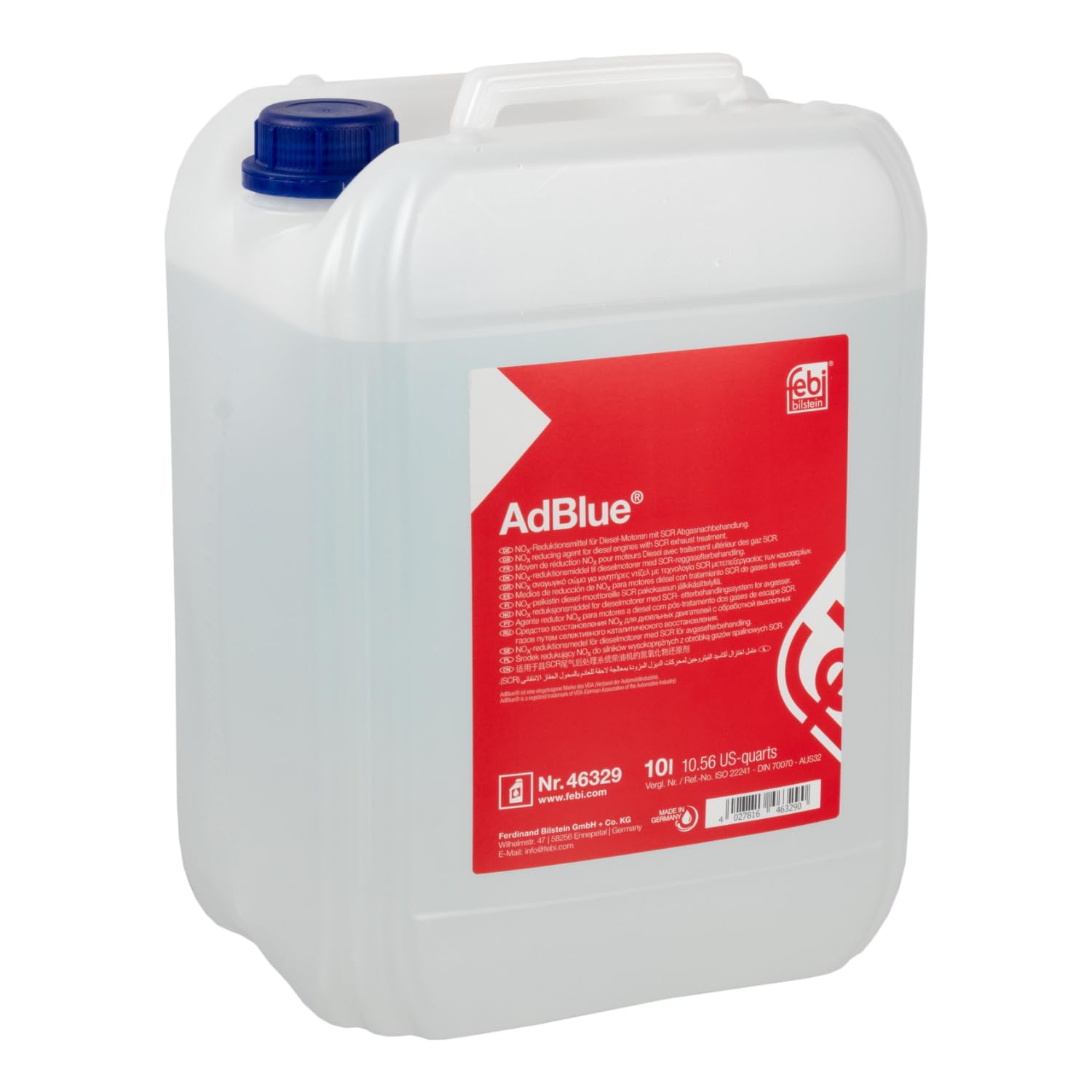Bilstein Fluidi 46329 liquido scarico diesel 10 L