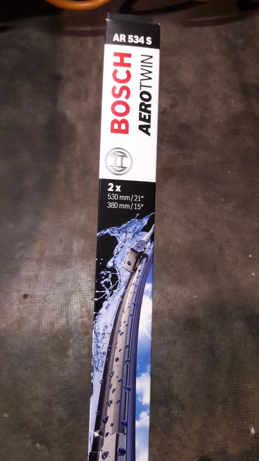 Bosch Spazzole tergicristallo 3397007503 AeroTwin anteriori 530/380 mm