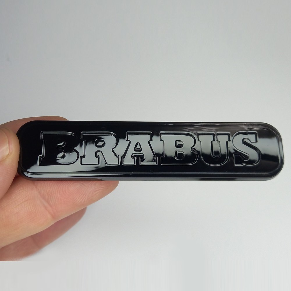 Xtreme Racing Decorazioni Auto e Adesivi Stemma Cofano Posteriore Total Black 9,5 × 2,1 cm ABS