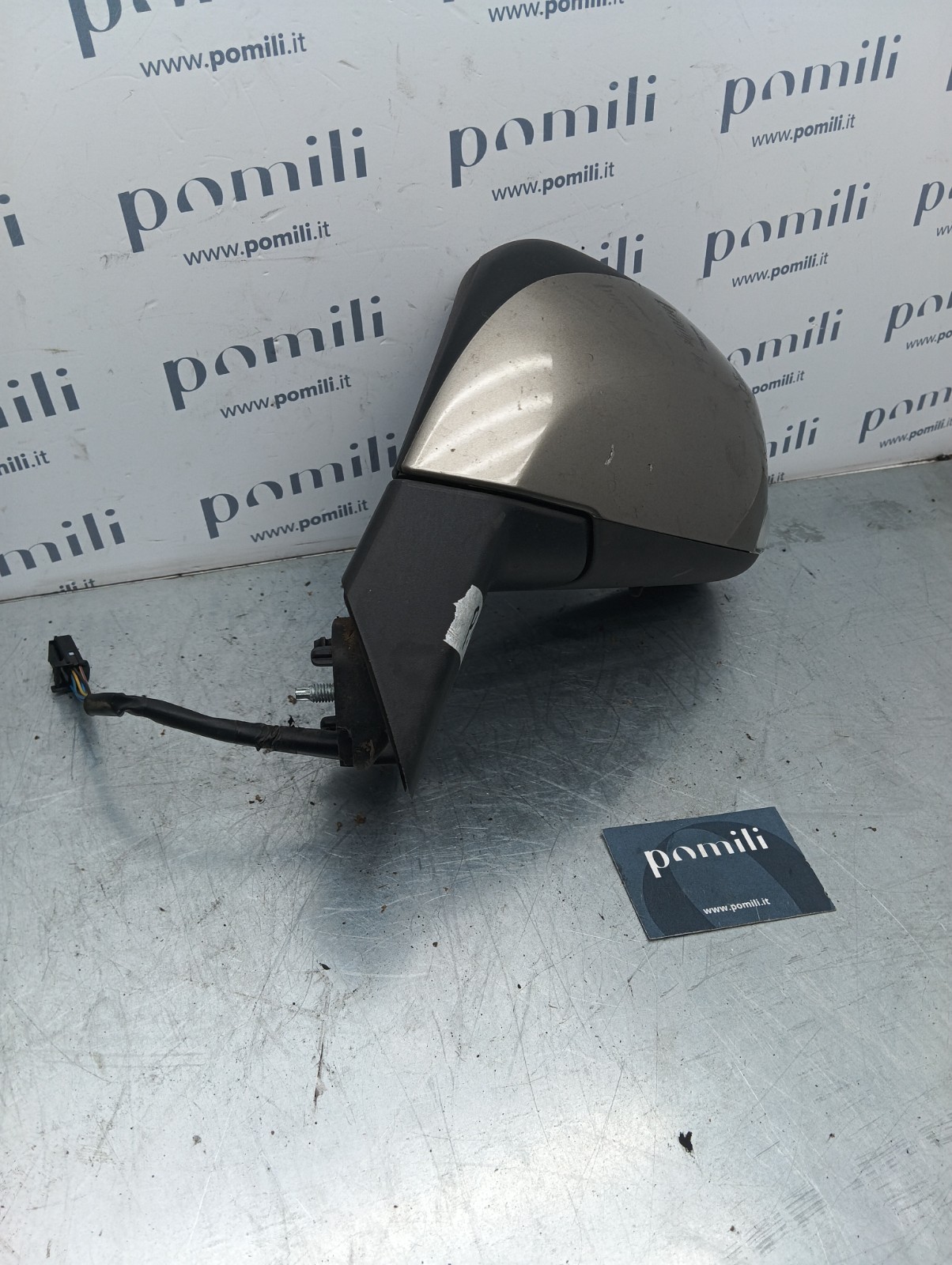 Pomili Cristalli specchio retrovisore sinistro A057273 usato 10 pin