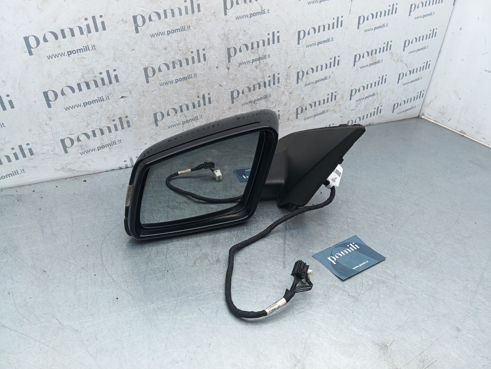 Pomili Cristalli Specchietto Mercedes Classe B W246 A1767270788 sinistro 13 pin usato