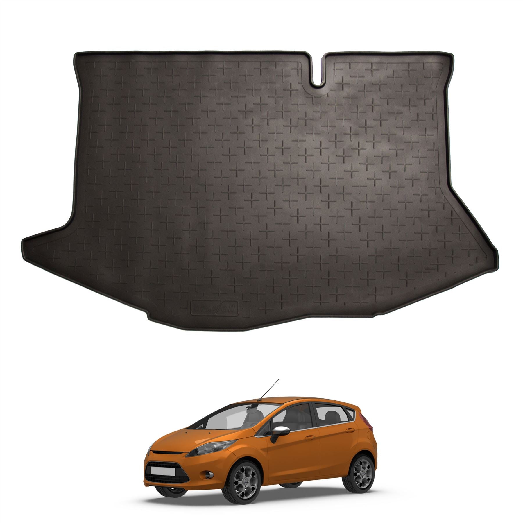 Travall Trunk Liners Ford Fiesta Rubber Boot Liner 2008-2017
