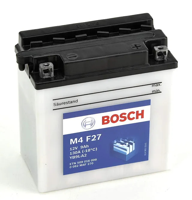 Bosch HCP Batterie 0 092 M4F 270 batteria avviamento 9 Ah