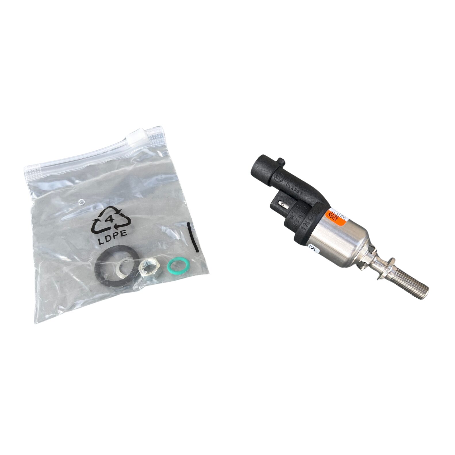 Sara Autoricambi GPL 09SQ99020002G iniettore GPL arancione con filetto
