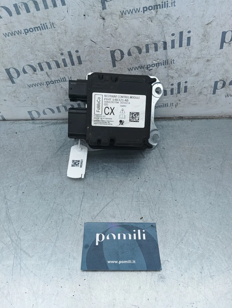 Pomili Dispositivi di sicurezza Modulo AirB@g / Centralina SRS Ford Puma/Focus 0285020162