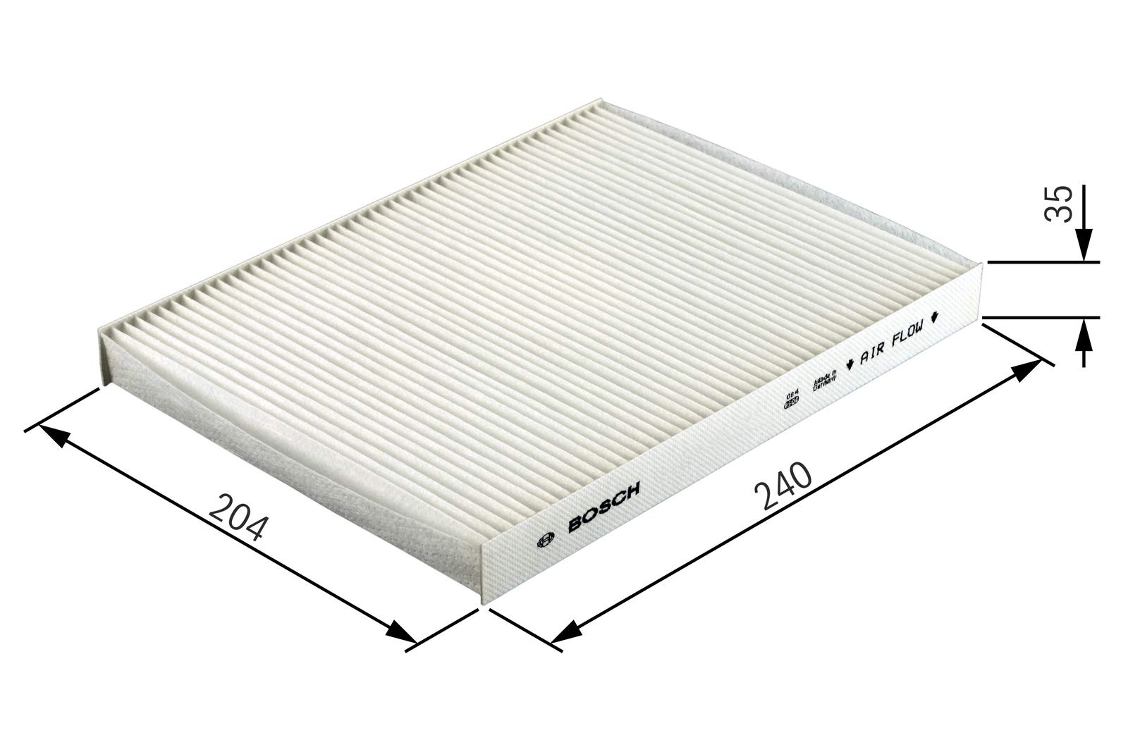 Bosch M2004 filtro abitacolo standard 1 pezzo antipolline