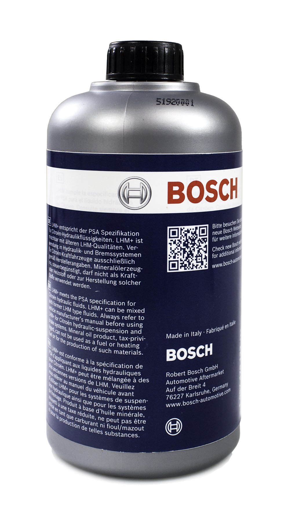 Bosch Sistema frenante 021541 liquido freni LHM 500 ml alta temperatura