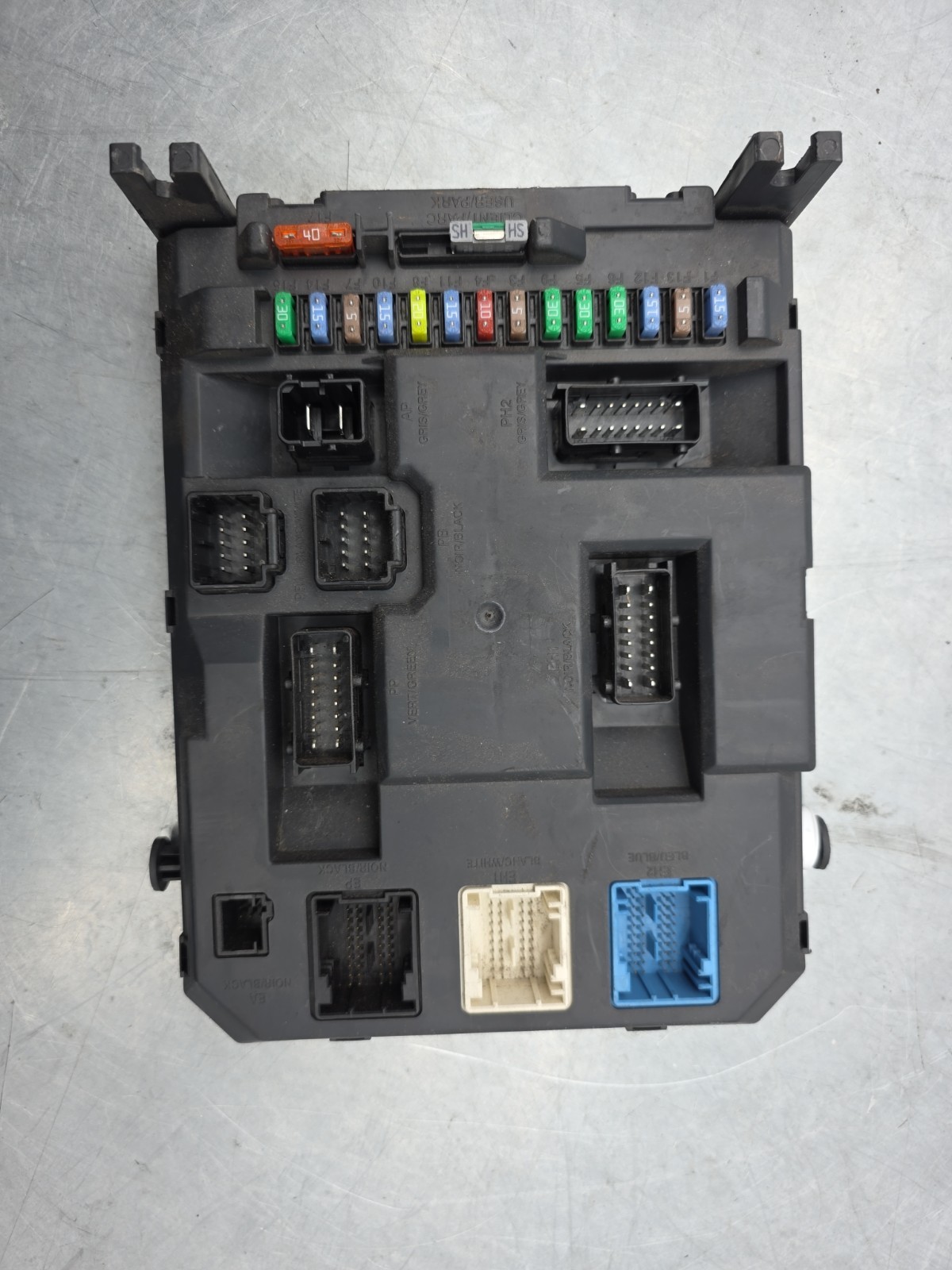Pomili Body Computer 9666951980 centralina BSI usata Citroën C3 II DS3 Peugeot 207