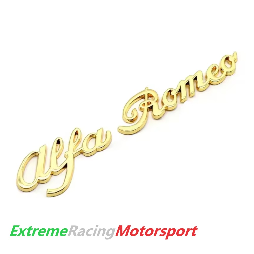 Xtreme Racing Decorazioni Auto e Adesivi Stemma in Alluminio Alfa Romeo adesivo 14,7 x 2,9 cm