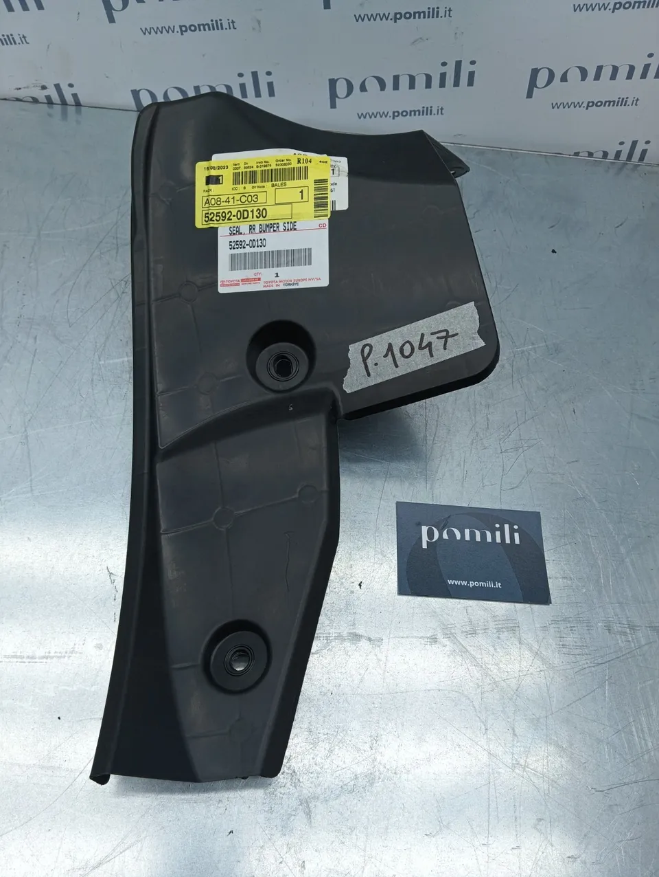Pomili Paraurti posteriore Toyota Yaris staffa sinistra 52592-0D130 nuova